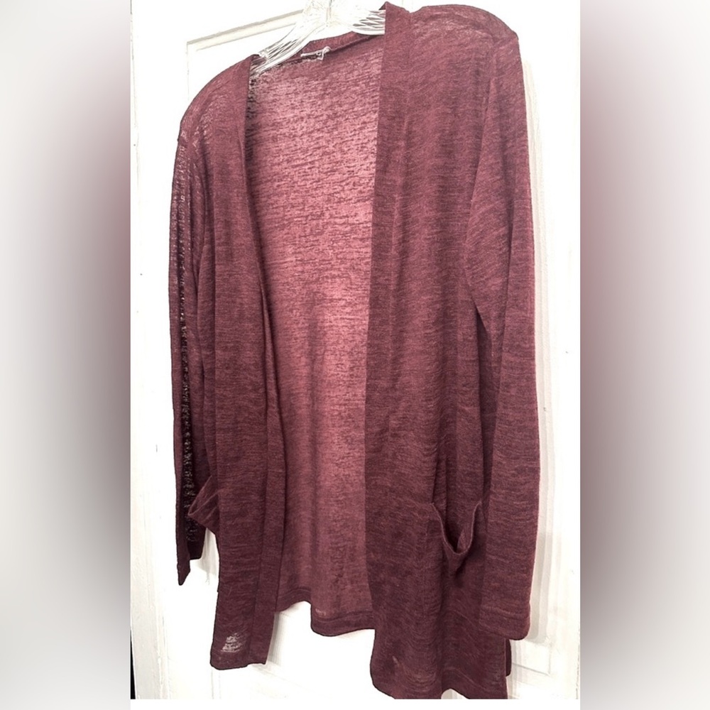Bundle of 2 Pink Rose Lightweight Raglan Cardigans. Size X-Large.